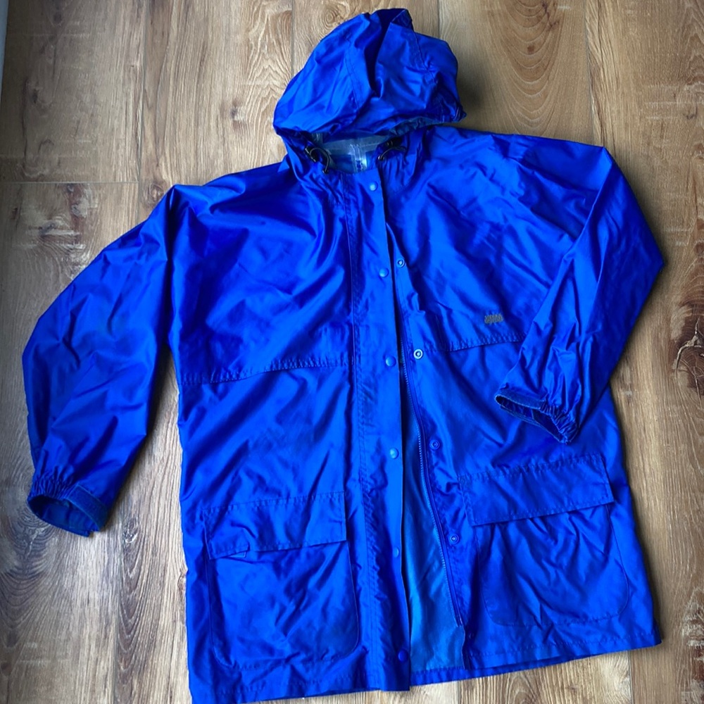 Sierra Designs blue rain jacket - Women’s S-M